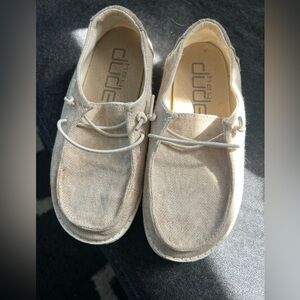 Hey Dude shoes. Size 13US TAN
